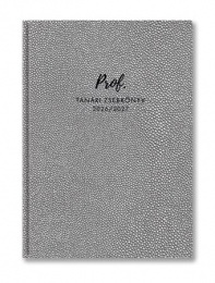 Tanári zsebkönyv, 2026/2027 tanév, A5, heti, TOPTIMER, ezüst